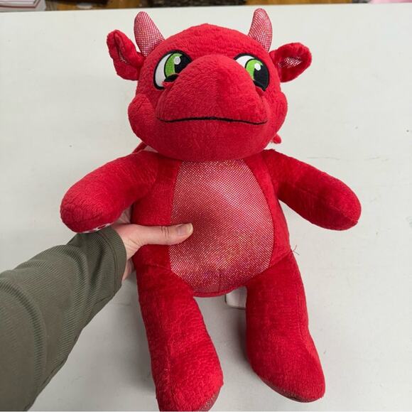 Build a Bear X Great Wolf Lodge Red Dragon Stuffed Animal Plush - Picture 1 of 8